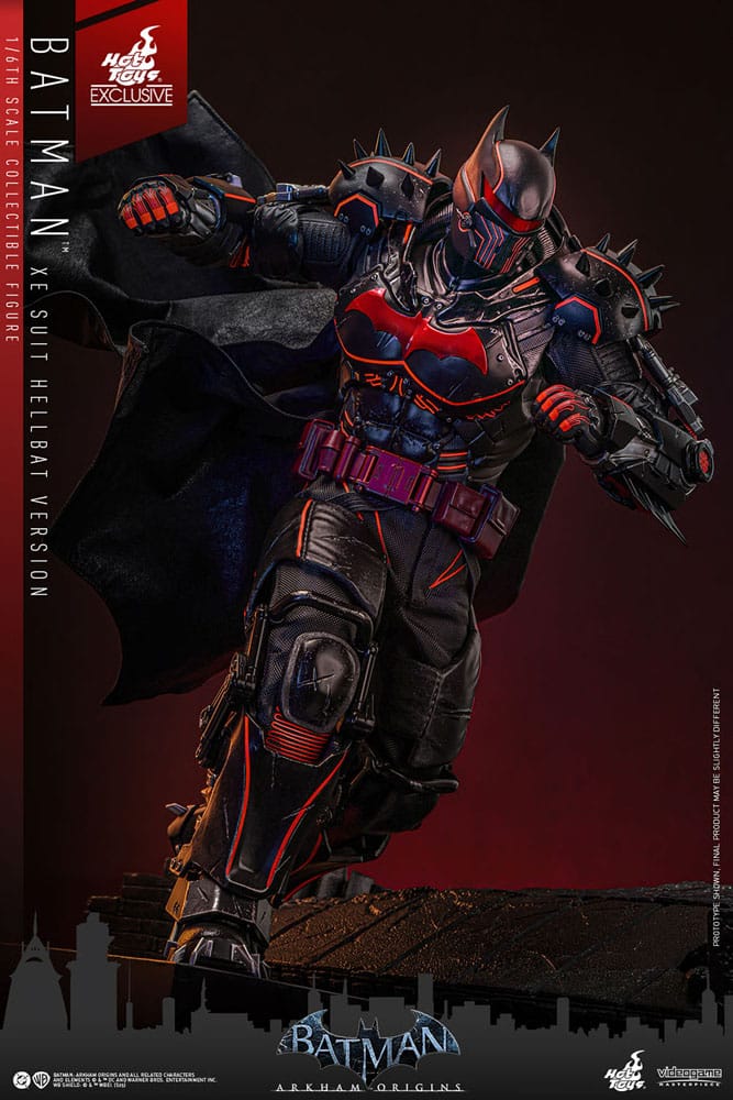 Batman Arkham Origins Videogame Masterpiece Actionfigur 1/6 XE Suit Hellbat Version Hot Toys Exclusive 33 cm - Preorder - ETA: 25.11.2026