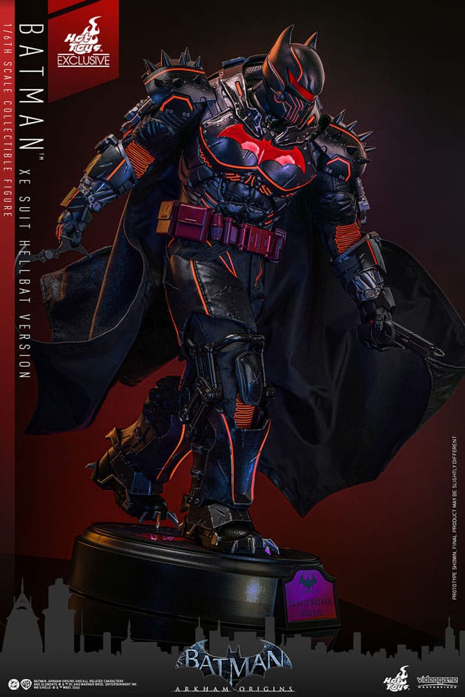 Batman Arkham Origins Videogame Masterpiece Actionfigur 1/6 XE Suit Hellbat Version Hot Toys Exclusive 33 cm - Preorder - ETA: 25.11.2026