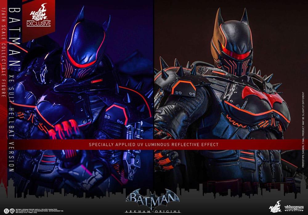 Batman Arkham Origins Videogame Masterpiece Actionfigur 1/6 XE Suit Hellbat Version Hot Toys Exclusive 33 cm - Preorder - ETA: 25.11.2026