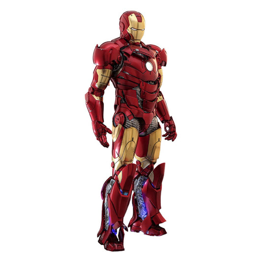 Iron Man Movie Masterpiece Diecast Actionfigur 1/6 Iron Man Mark III (Armor Suit Up Version) 32 cm - Preorder - ETA: 25.11.2026
