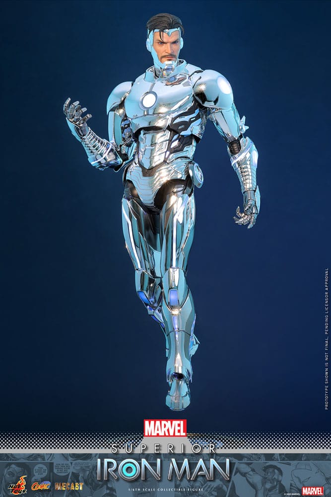 Marvel Comic Diecast Masterpiece Actionfigur 1/6 Superior Iron Man 32 cm - Preorder - ETA: 25.11.2026