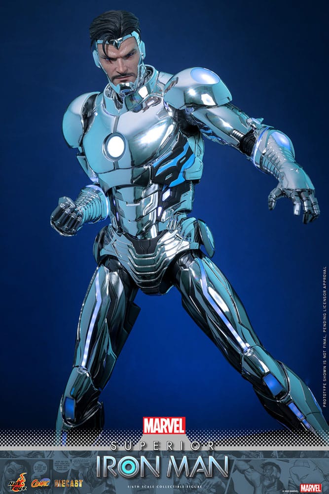 Marvel Comic Diecast Masterpiece Actionfigur 1/6 Superior Iron Man 32 cm - Preorder - ETA: 25.11.2026