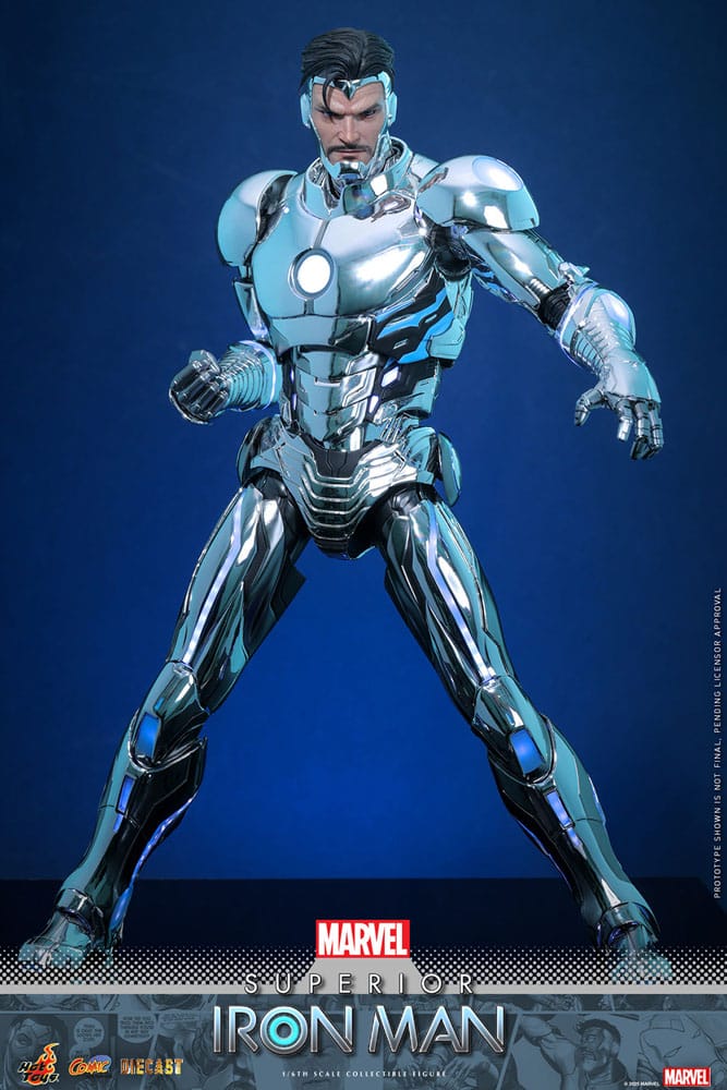 Marvel Comic Diecast Masterpiece Actionfigur 1/6 Superior Iron Man 32 cm - Preorder - ETA: 25.11.2026