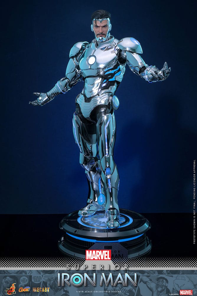 Marvel Comic Diecast Masterpiece Actionfigur 1/6 Superior Iron Man 32 cm - Preorder - ETA: 25.11.2026