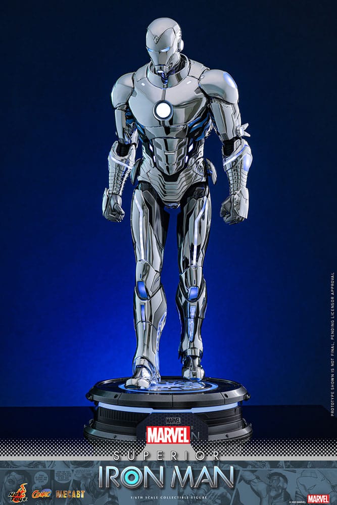 Marvel Comic Diecast Masterpiece Actionfigur 1/6 Superior Iron Man 32 cm - Preorder - ETA: 25.11.2026