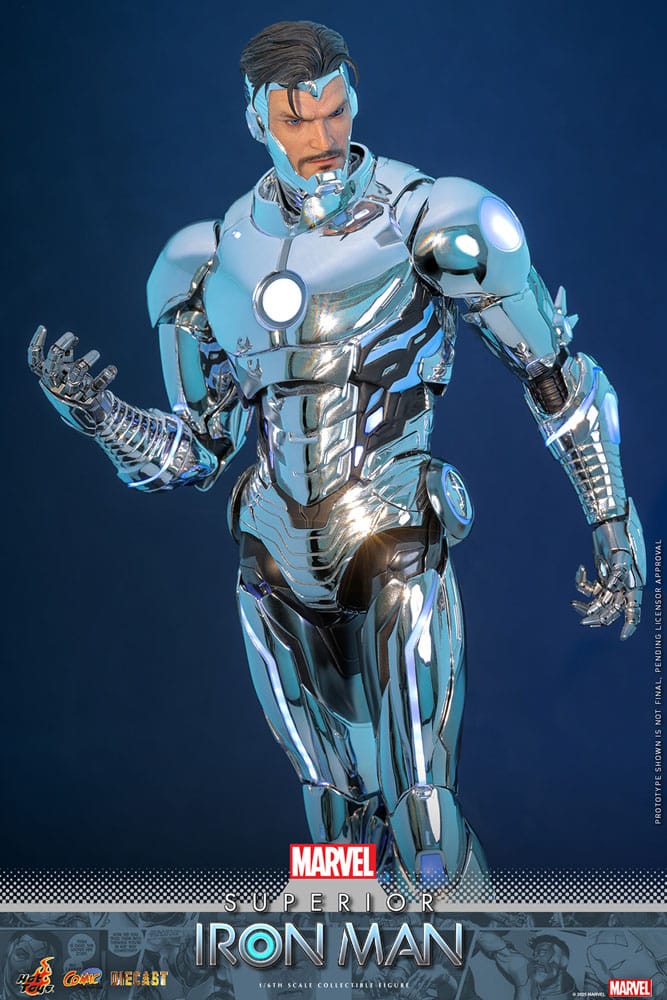 Marvel Comic Diecast Masterpiece Actionfigur 1/6 Superior Iron Man 32 cm - Preorder - ETA: 25.11.2026