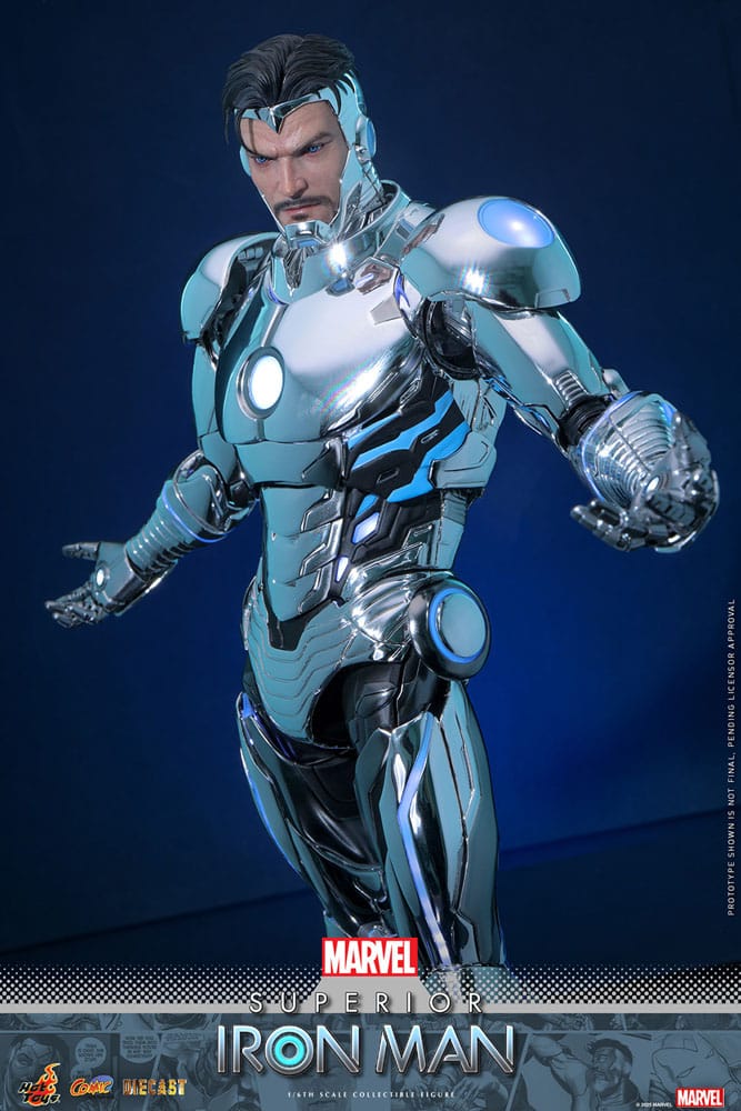 Marvel Comic Diecast Masterpiece Actionfigur 1/6 Superior Iron Man 32 cm - Preorder - ETA: 25.11.2026