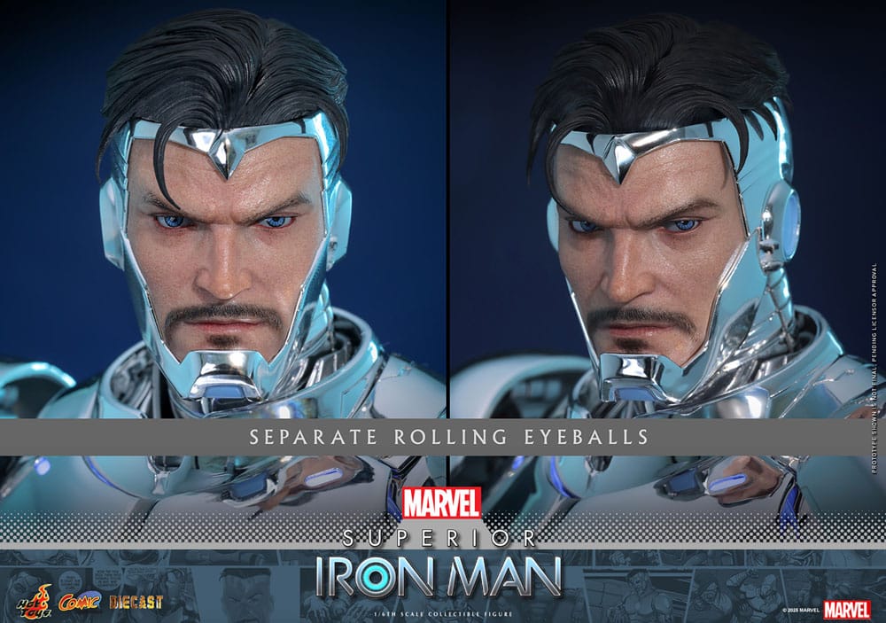 Marvel Comic Diecast Masterpiece Actionfigur 1/6 Superior Iron Man 32 cm - Preorder - ETA: 25.11.2026