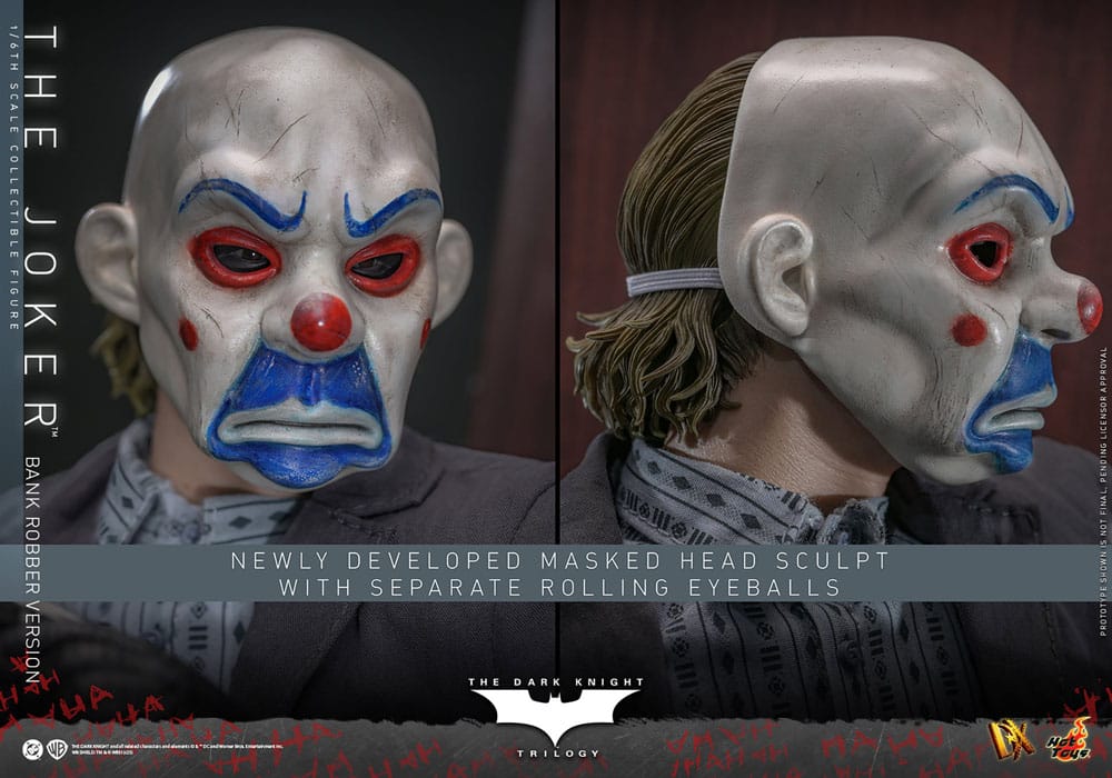 The Dark Knight DX Actionfigur 1/6 The Joker (Bank Robber Version) 30 cm - Preorder - ETA: 25.11.2026