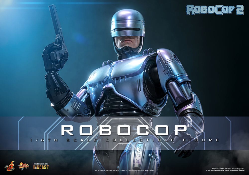 RoboCop 2 Movie Masterpiece Diecast Actionfigur 1/6 RoboCop 30 cm - Preorder - ETA: 25.11.2026