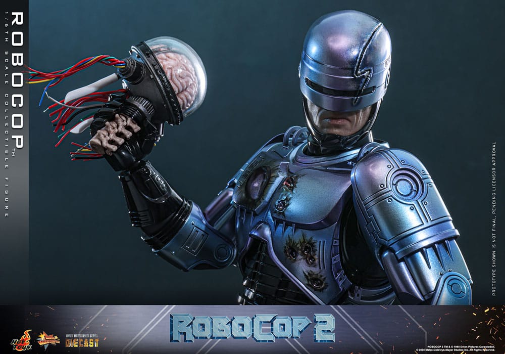 RoboCop 2 Movie Masterpiece Diecast Actionfigur 1/6 RoboCop 30 cm - Preorder - ETA: 25.11.2026
