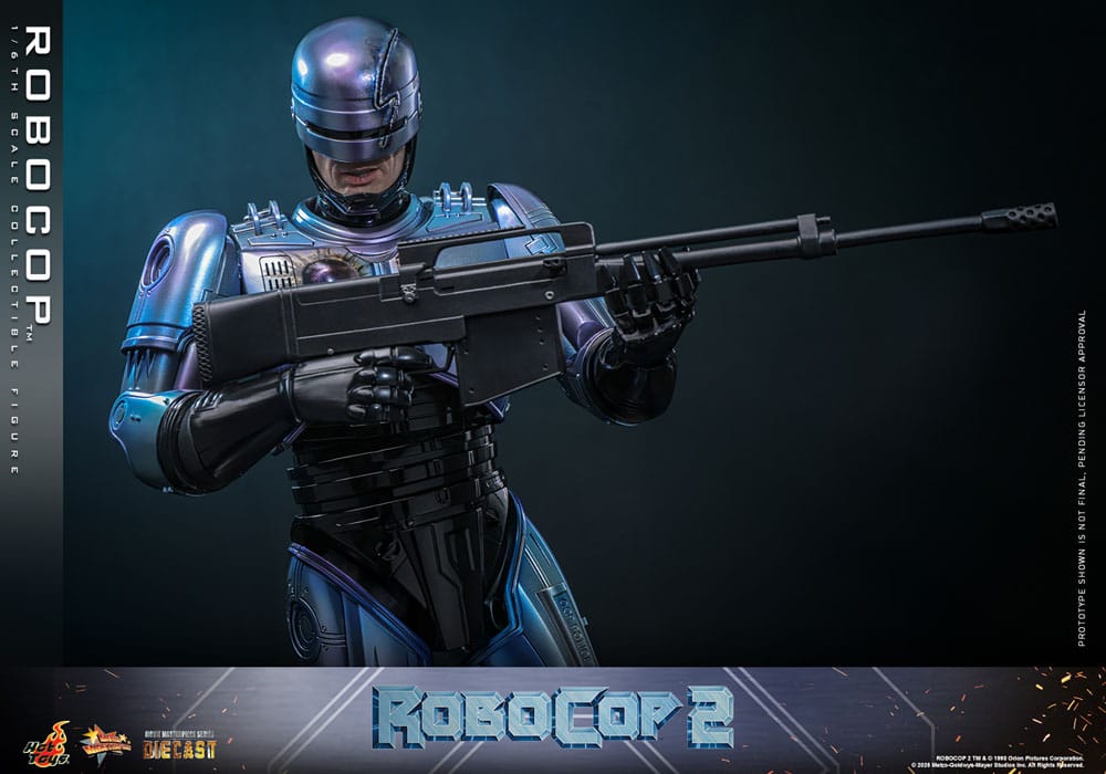 RoboCop 2 Movie Masterpiece Diecast Actionfigur 1/6 RoboCop 30 cm - Preorder - ETA: 25.11.2026