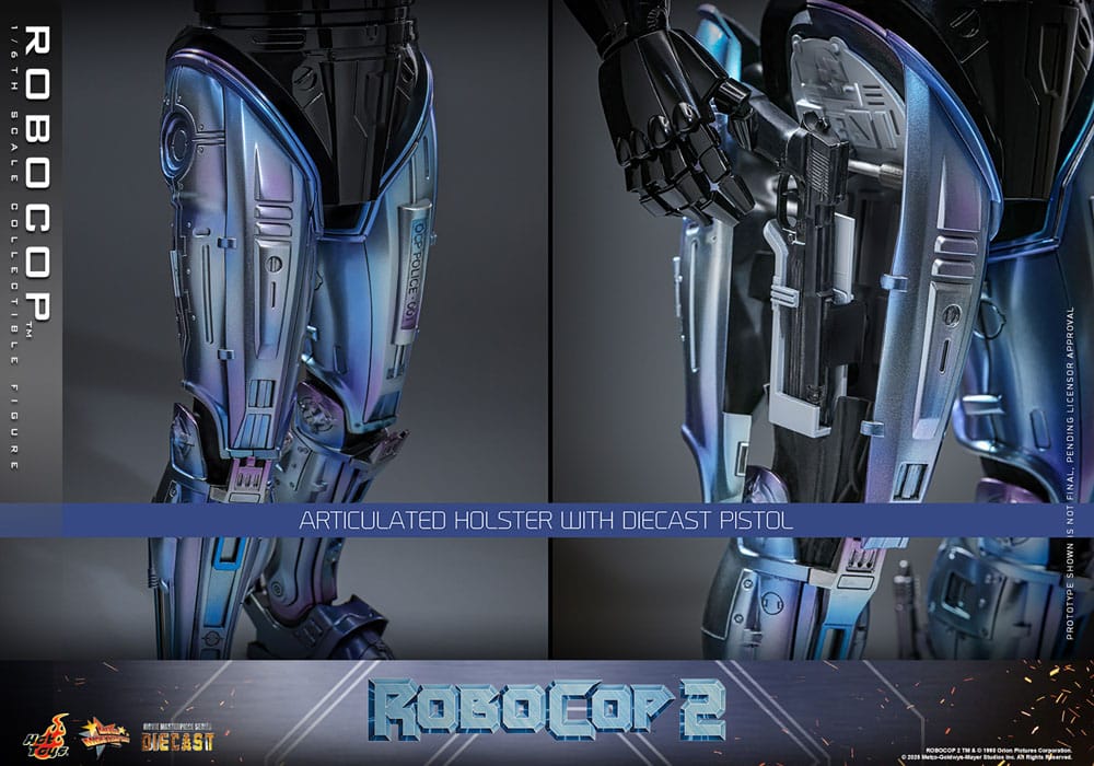 RoboCop 2 Movie Masterpiece Diecast Actionfigur 1/6 RoboCop 30 cm - Preorder - ETA: 25.11.2026
