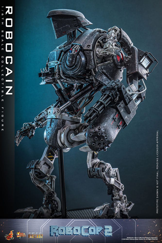 RoboCop 2 Movie Masterpiece Diecast Actionfigur 1/6 RoboCain 40 cm - Preorder - ETA: 25.11.2026