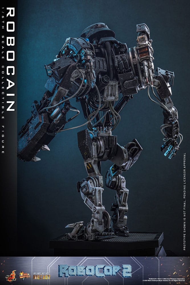 RoboCop 2 Movie Masterpiece Diecast Actionfigur 1/6 RoboCain 40 cm - Preorder - ETA: 25.11.2026