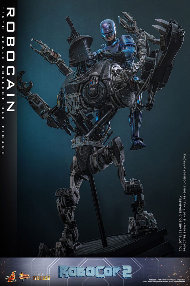 RoboCop 2 Movie Masterpiece Diecast Actionfigur 1/6 RoboCain 40 cm - Preorder - ETA: 25.11.2026