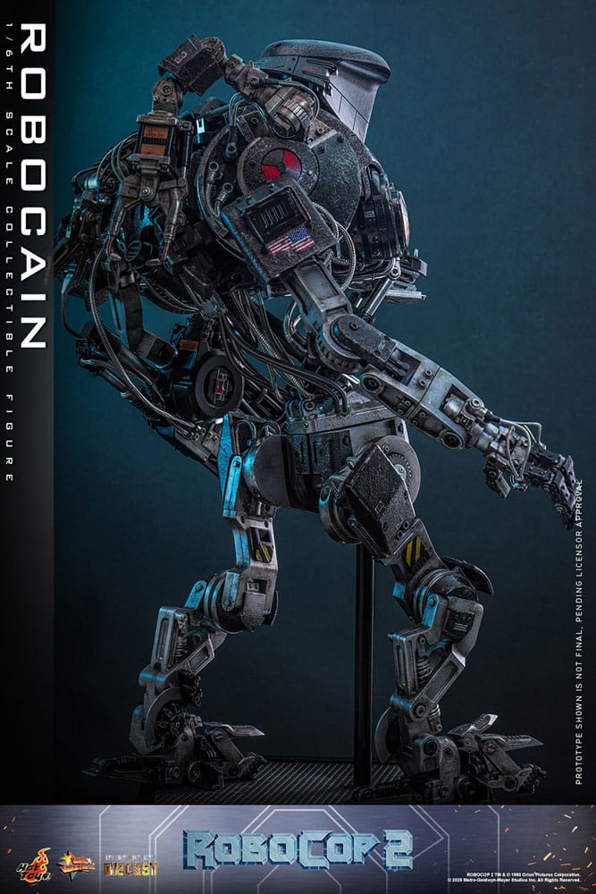 RoboCop 2 Movie Masterpiece Diecast Actionfigur 1/6 RoboCain 40 cm - Preorder - ETA: 25.11.2026