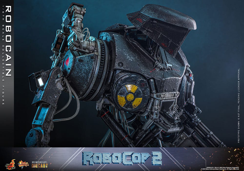 RoboCop 2 Movie Masterpiece Diecast Actionfigur 1/6 RoboCain 40 cm - Preorder - ETA: 25.11.2026