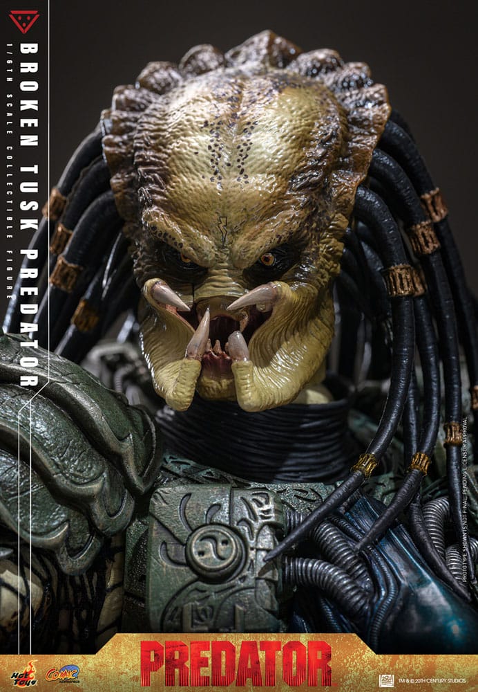 Alien vs. Predator Comic Masterpiece Actionfigur 1/6 Broken Tusk Predator 35 cm - Preorder - ETA: 25.11.2026