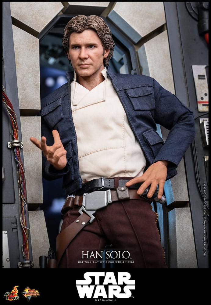 Star Wars Episode V Movie Masterpiece Actionfigur 1/6 Han Solo 31 cm - Preorder - ETA: 25.02.2027