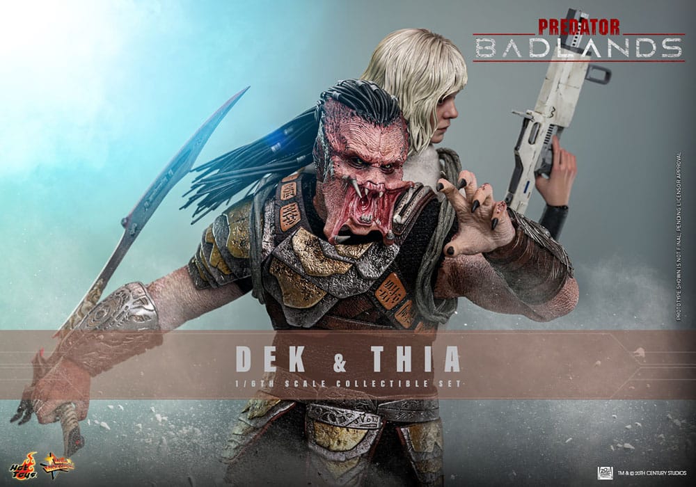Predator: Badlands Movie Masterpiece Actionfigur 1/6 Dek & Thia 30 cm - Preorder - ETA: 25.02.2027