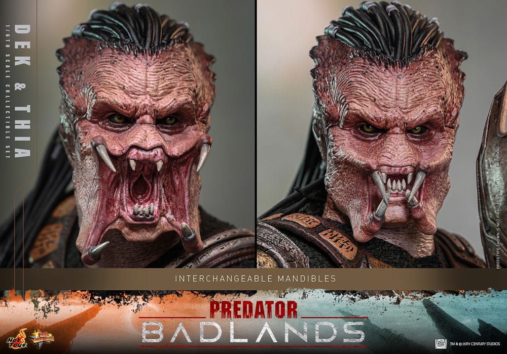 Predator: Badlands Movie Masterpiece Actionfigur 1/6 Dek & Thia 30 cm - Preorder - ETA: 25.02.2027