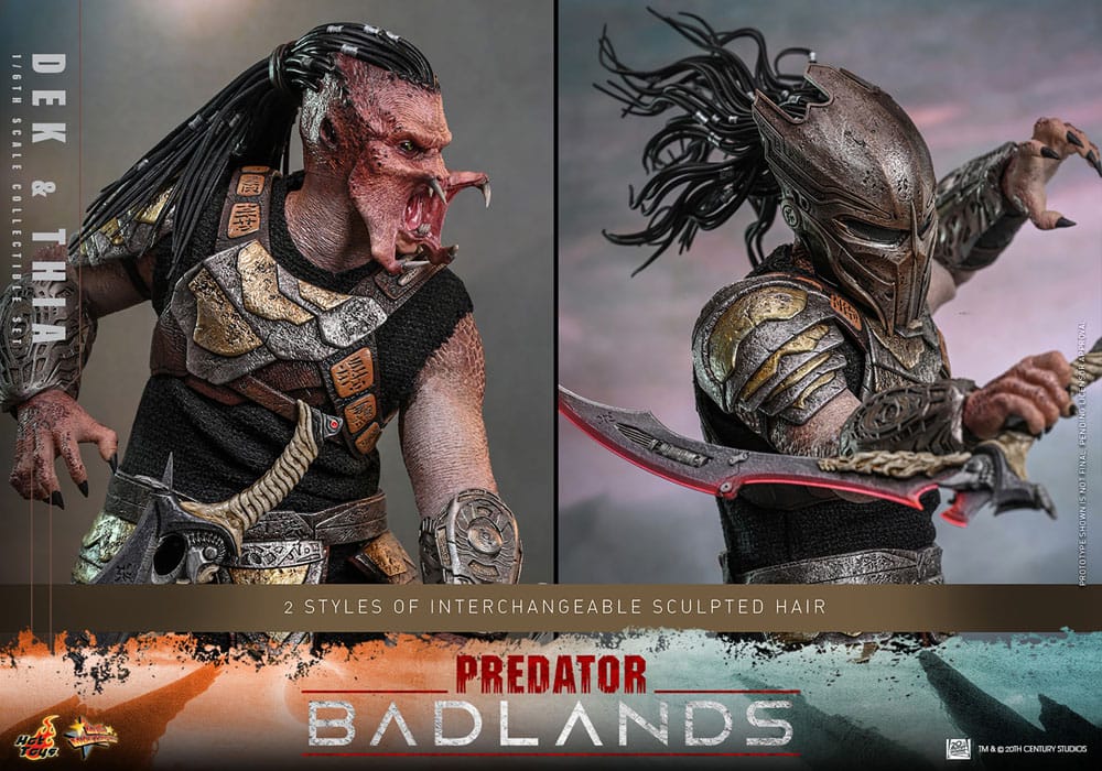 Predator: Badlands Movie Masterpiece Actionfigur 1/6 Dek & Thia 30 cm - Preorder - ETA: 25.02.2027