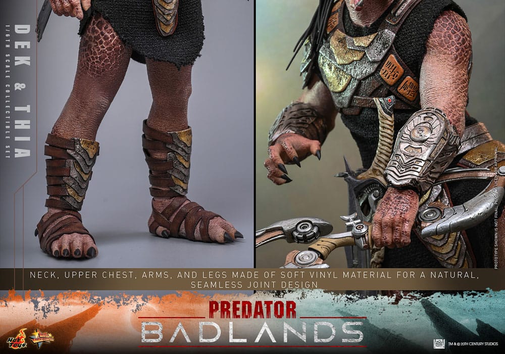 Predator: Badlands Movie Masterpiece Actionfigur 1/6 Dek & Thia 30 cm - Preorder - ETA: 25.02.2027