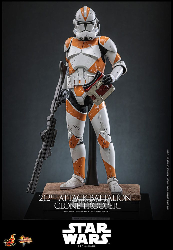 Star Wars: The Clone Wars Actionfigur 1/6 212th Attack Battalion Clone Trooper Deluxe Version 30 cm - Preorder - ETA: 25.02.2027