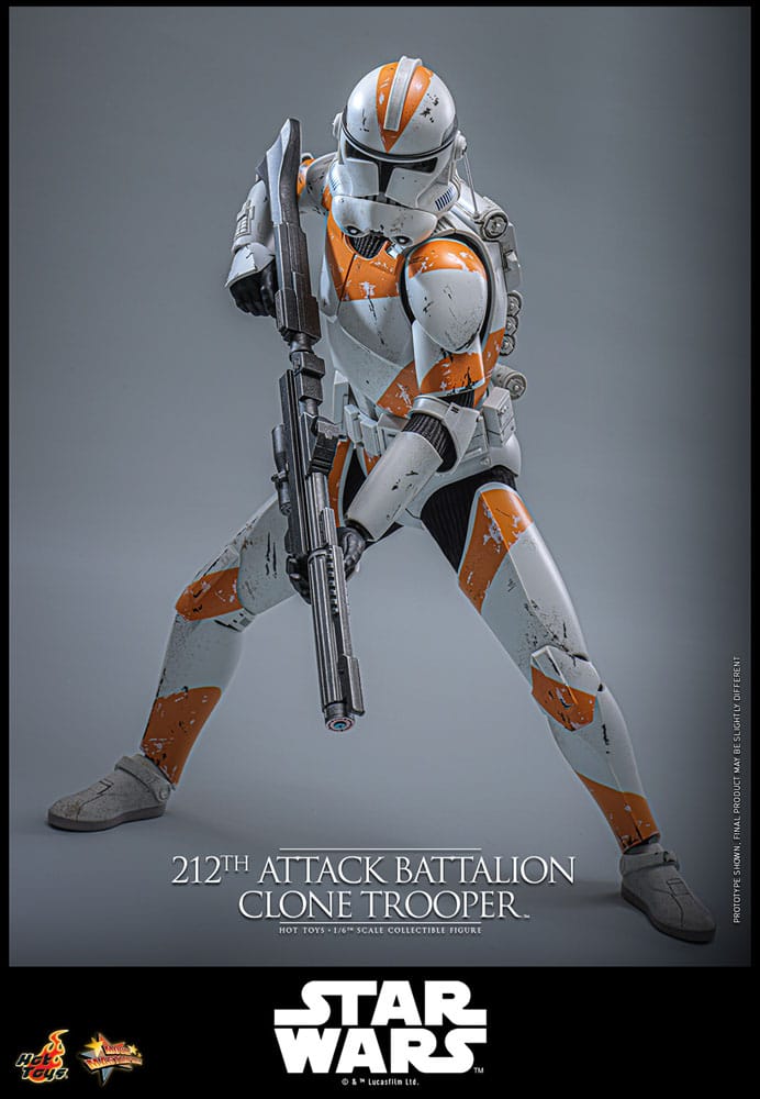 Star Wars: The Clone Wars Actionfigur 1/6 212th Attack Battalion Clone Trooper Deluxe Version 30 cm - Preorder - ETA: 25.02.2027