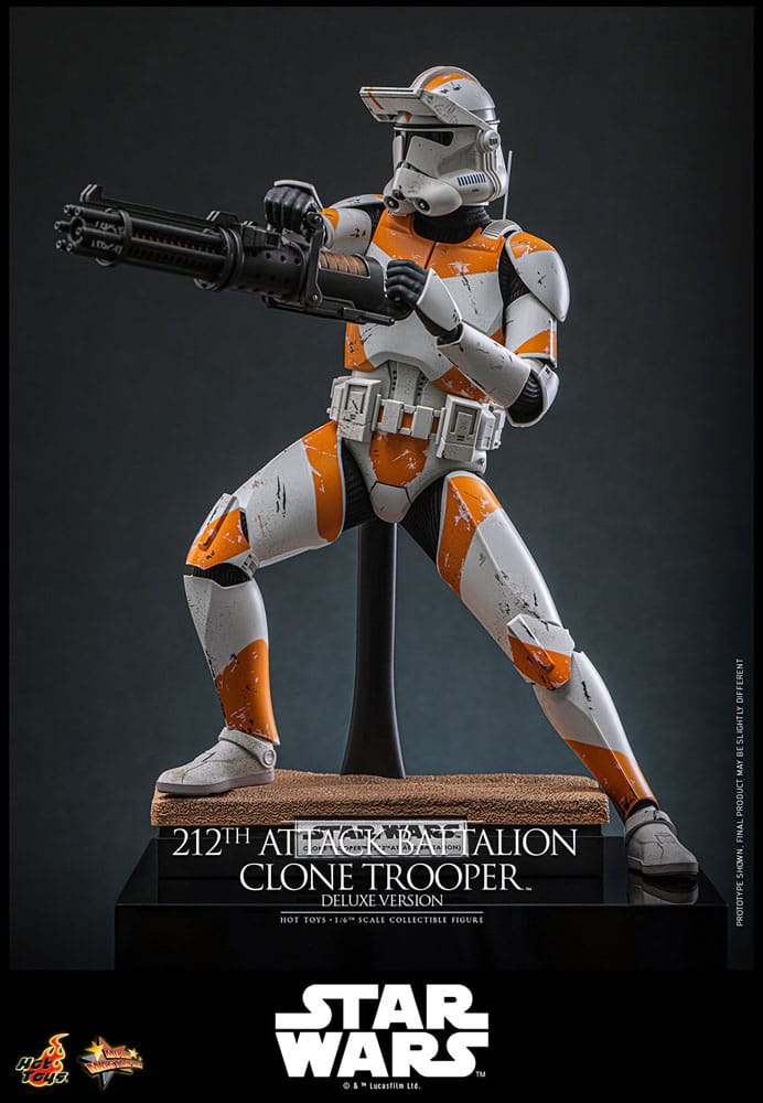Star Wars: The Clone Wars Actionfigur 1/6 212th Attack Battalion Clone Trooper Deluxe Version 30 cm - Preorder - ETA: 25.02.2027