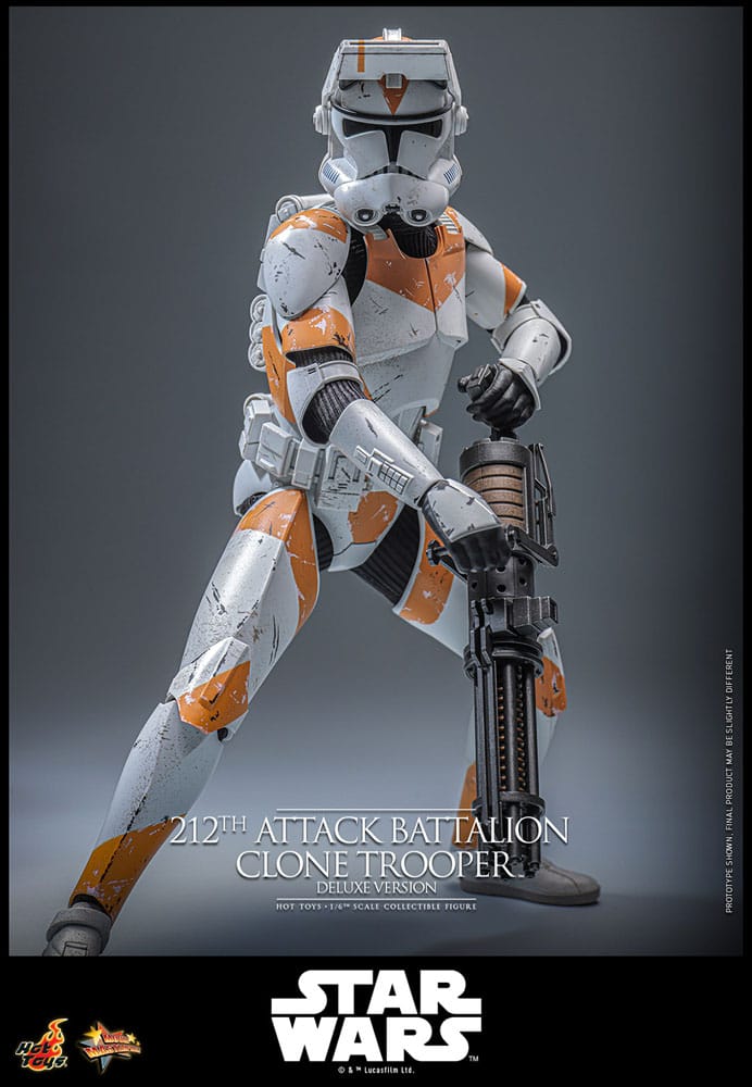 Star Wars: The Clone Wars Actionfigur 1/6 212th Attack Battalion Clone Trooper Deluxe Version 30 cm - Preorder - ETA: 25.02.2027