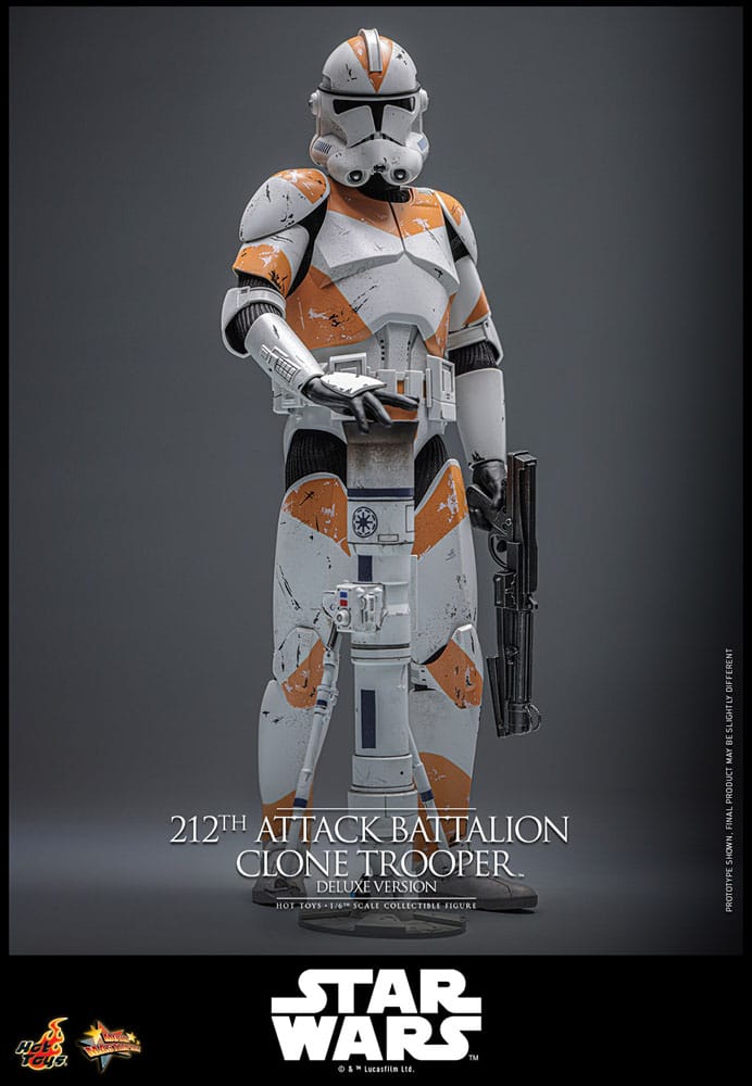 Star Wars: The Clone Wars Actionfigur 1/6 212th Attack Battalion Clone Trooper Deluxe Version 30 cm - Preorder - ETA: 25.02.2027