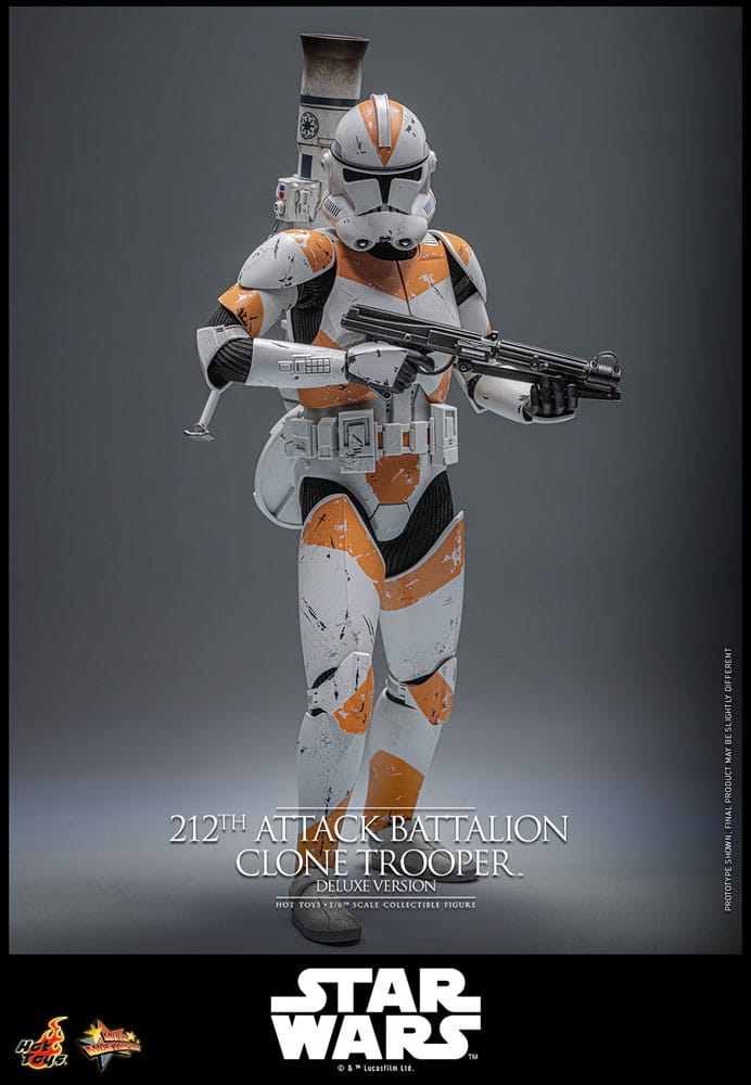 Star Wars: The Clone Wars Actionfigur 1/6 212th Attack Battalion Clone Trooper Deluxe Version 30 cm - Preorder - ETA: 25.02.2027