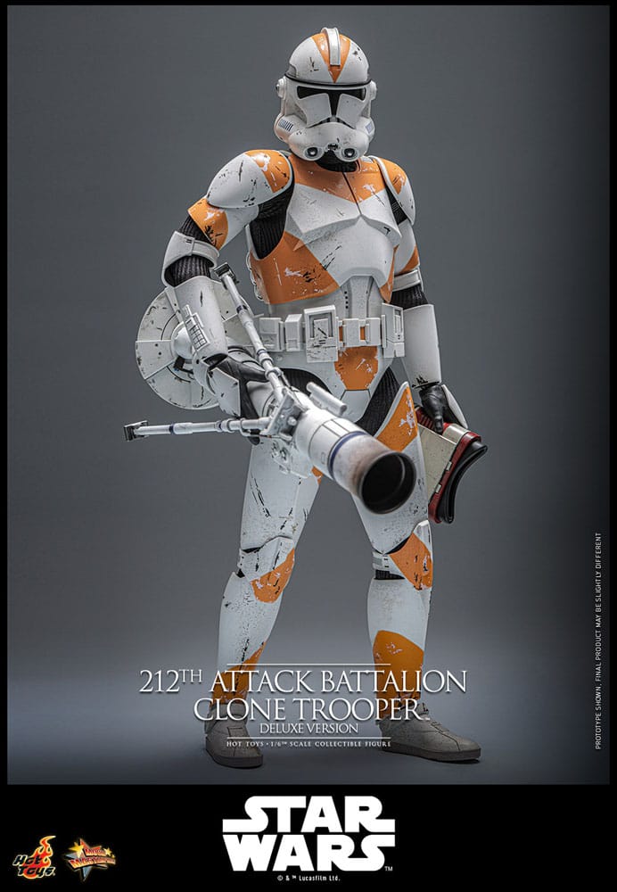 Star Wars: The Clone Wars Actionfigur 1/6 212th Attack Battalion Clone Trooper Deluxe Version 30 cm - Preorder - ETA: 25.02.2027