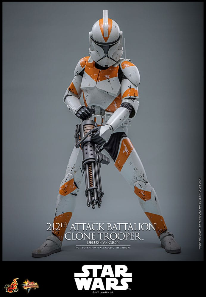 Star Wars: The Clone Wars Actionfigur 1/6 212th Attack Battalion Clone Trooper Deluxe Version 30 cm - Preorder - ETA: 25.02.2027