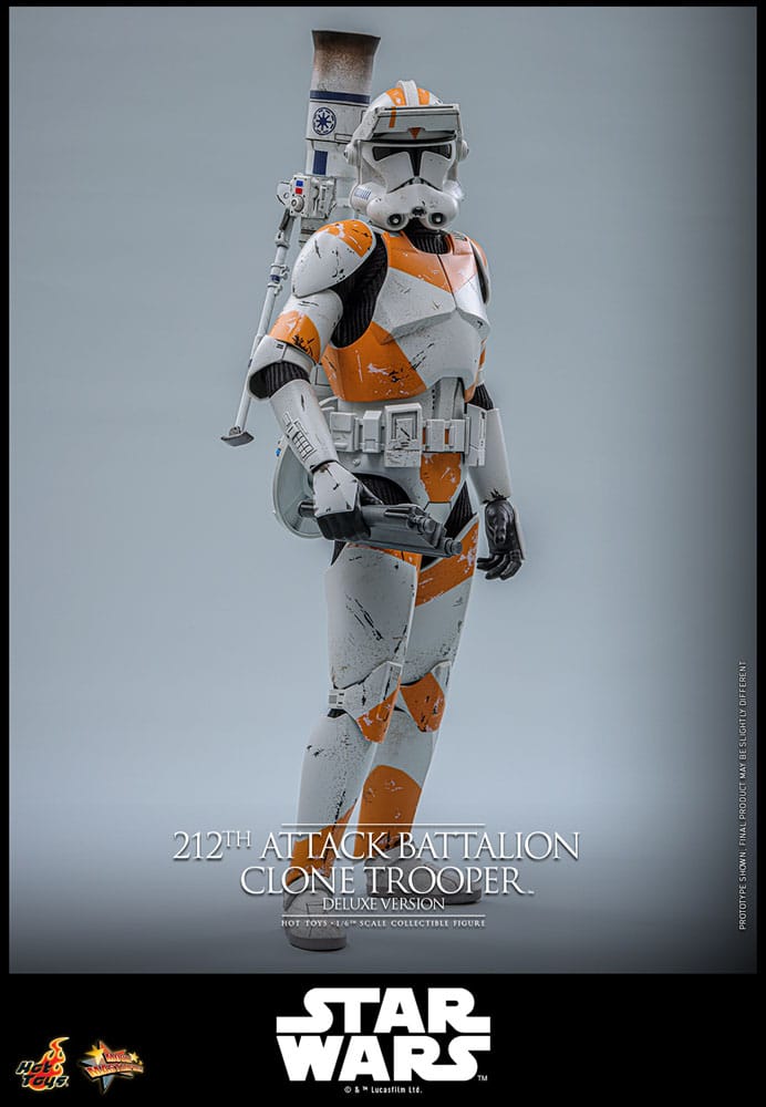 Star Wars: The Clone Wars Actionfigur 1/6 212th Attack Battalion Clone Trooper Deluxe Version 30 cm - Preorder - ETA: 25.02.2027