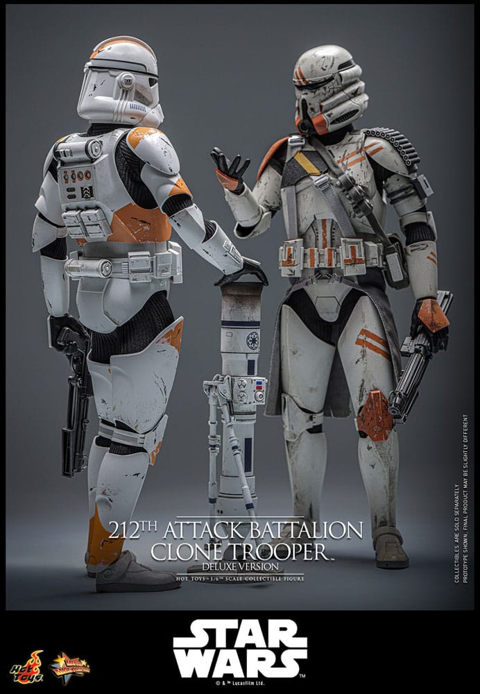 Star Wars: The Clone Wars Actionfigur 1/6 212th Attack Battalion Clone Trooper Deluxe Version 30 cm - Preorder - ETA: 25.02.2027