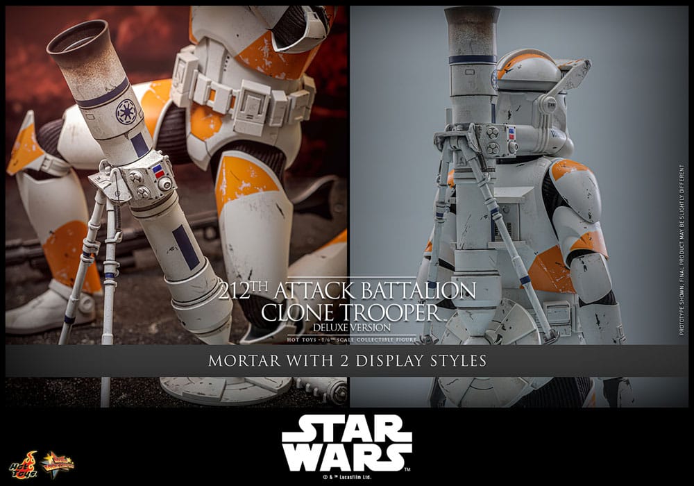 Star Wars: The Clone Wars Actionfigur 1/6 212th Attack Battalion Clone Trooper Deluxe Version 30 cm - Preorder - ETA: 25.02.2027