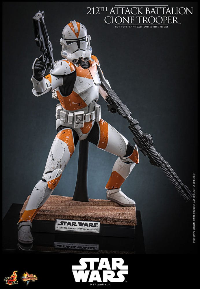 Star Wars: The Clone Wars Actionfigur 1/6 212th Attack Battalion Clone Trooper Deluxe Version 30 cm - Preorder - ETA: 25.02.2027