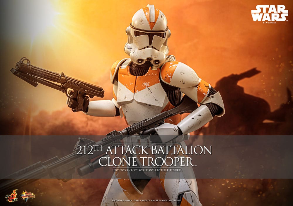 Star Wars: The Clone Wars Actionfigur 1/6 212th Attack Battalion Clone Trooper 30 cm - Preorder - ETA: 25.02.2027