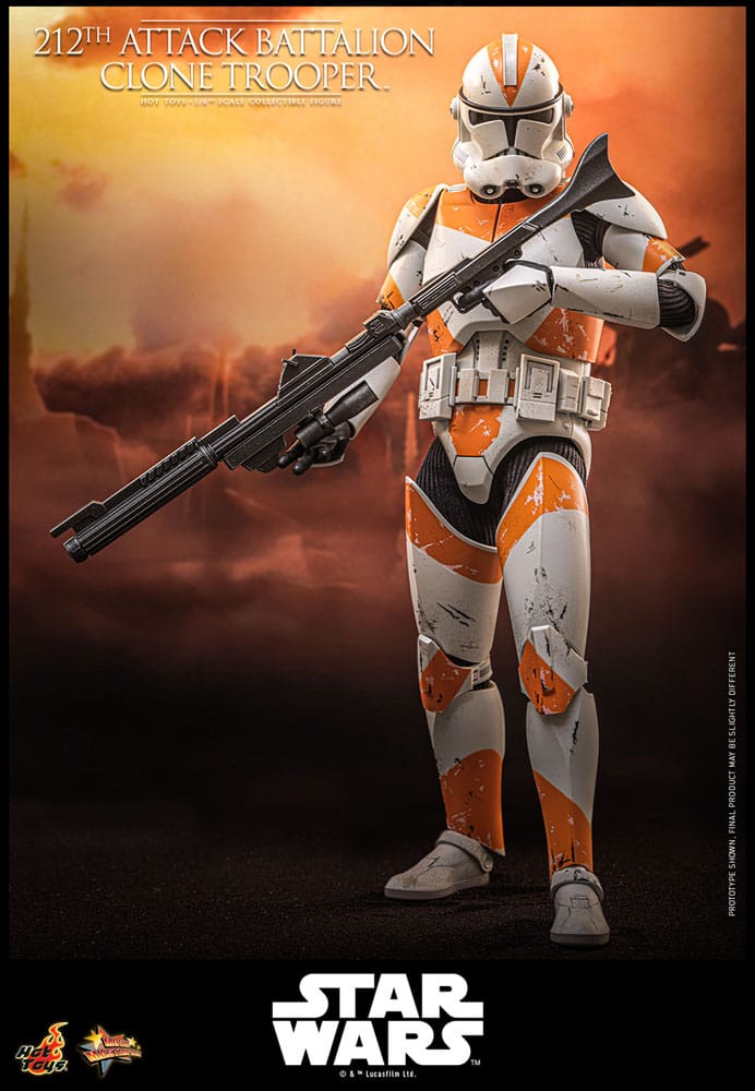 Star Wars: The Clone Wars Actionfigur 1/6 212th Attack Battalion Clone Trooper 30 cm - Preorder - ETA: 25.02.2027