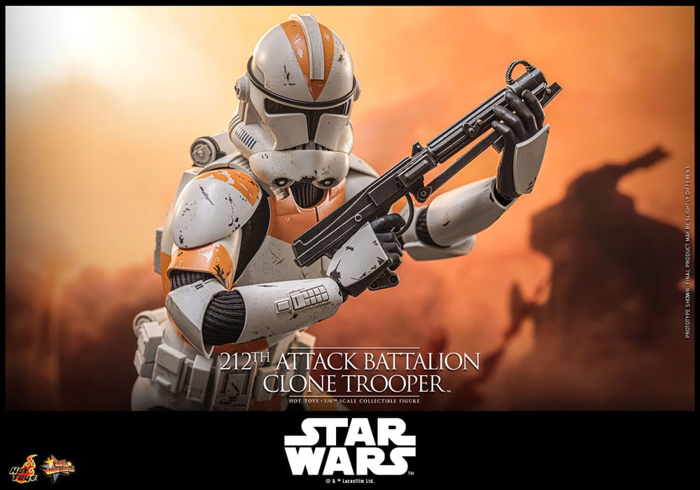 Star Wars: The Clone Wars Actionfigur 1/6 212th Attack Battalion Clone Trooper 30 cm - Preorder - ETA: 25.02.2027