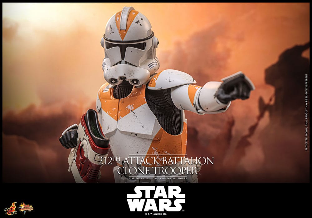 Star Wars: The Clone Wars Actionfigur 1/6 212th Attack Battalion Clone Trooper 30 cm - Preorder - ETA: 25.02.2027