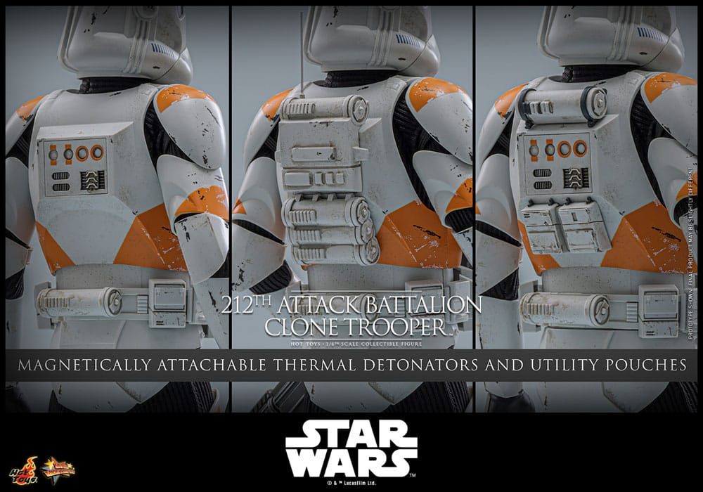 Star Wars: The Clone Wars Actionfigur 1/6 212th Attack Battalion Clone Trooper 30 cm - Preorder - ETA: 25.02.2027