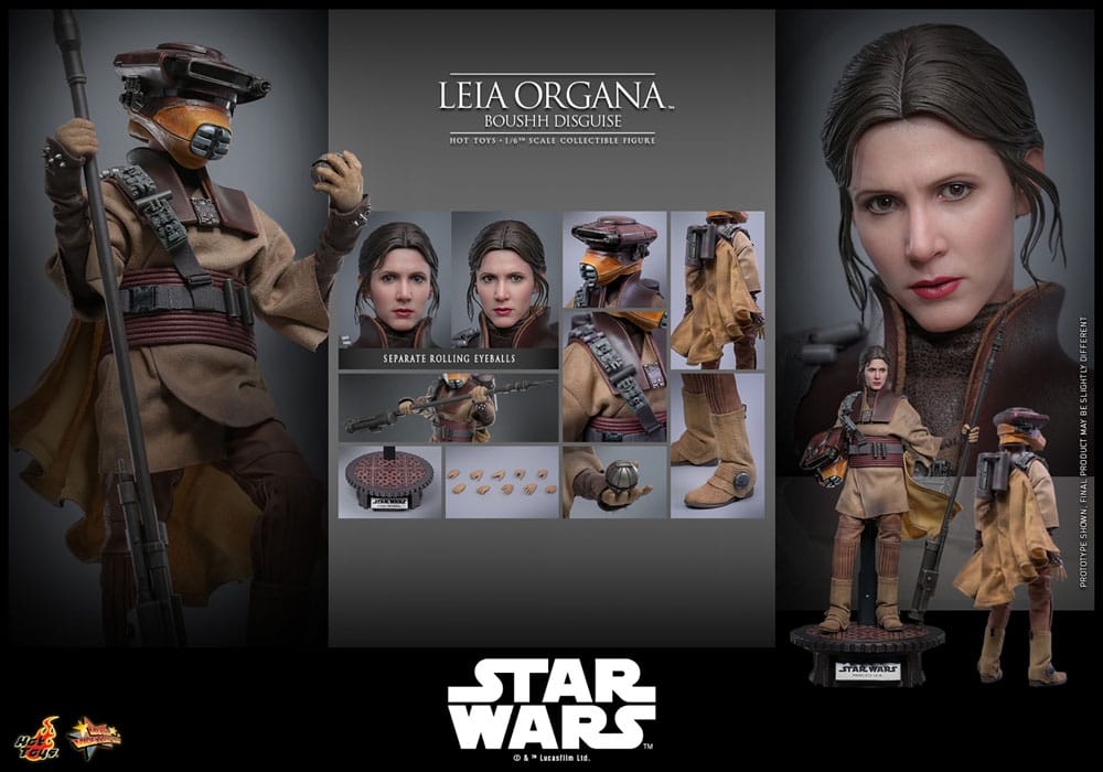 Star Wars Episode VI Movie Masterpiece Actionfigur 1/6 Leia Organa (Boushh Disguise) 27 cm - Preorder - ETA: 25.02.2027