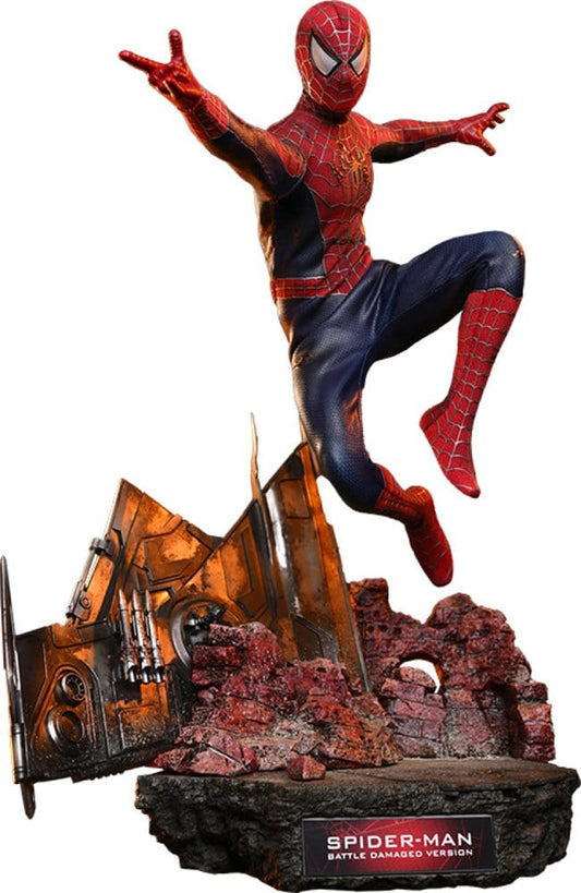 Spider-Man Movie Masterpiece Actionfigur 1/6 Spider-Man (Battle Damaged Version) 30 cm - Preorder - ETA: 25.05.2027