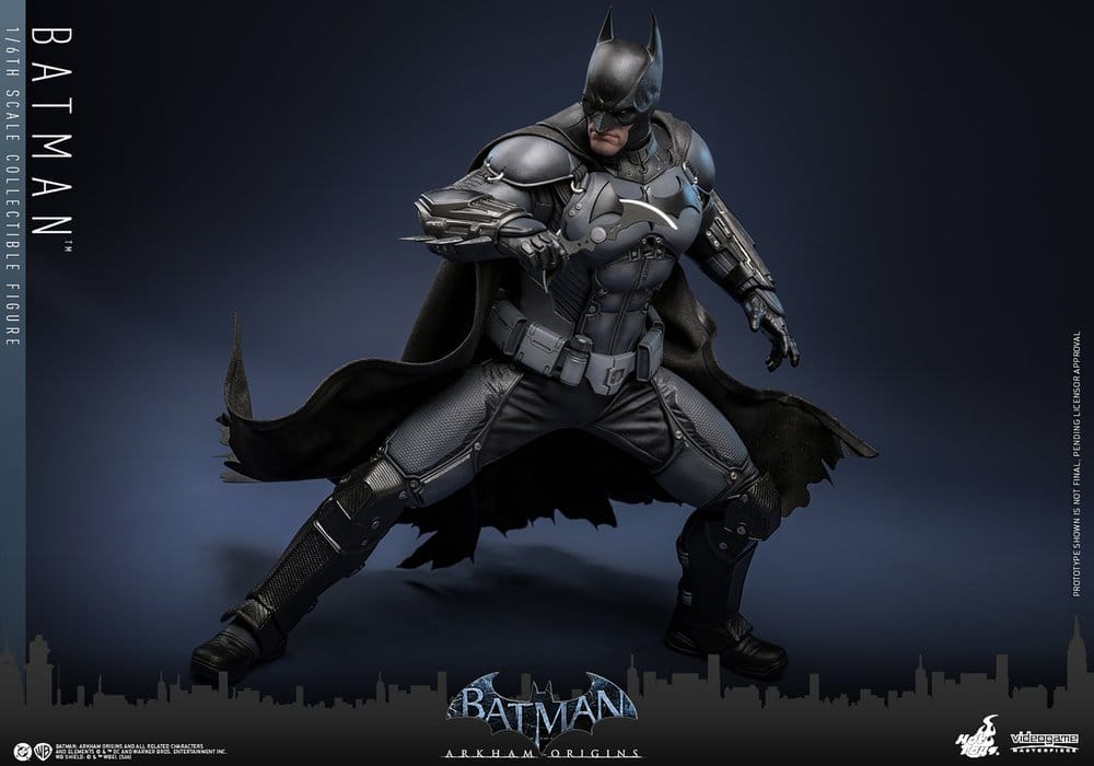 Batman Arkham Origins Videogame Masterpiece Actionfigur 1/6 Batman 33 cm - Preorder - ETA: 25.05.2027