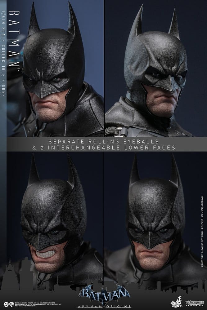 Batman Arkham Origins Videogame Masterpiece Actionfigur 1/6 Batman 33 cm - Preorder - ETA: 25.05.2027