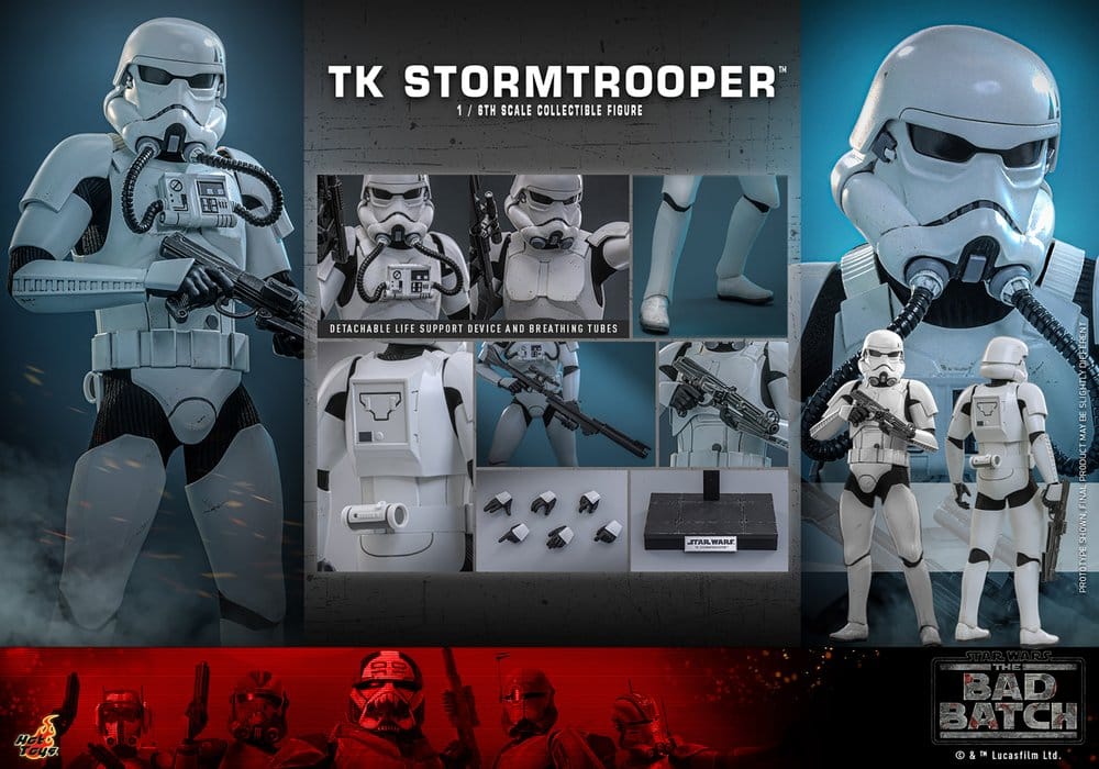 Star Wars: The Bad Batch Actionfigur 1/6 TK Stormtrooper 30 cm - Preorder - ETA: 25.05.2027